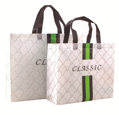 Bolsas de compras no tejidas con estilo plegable y material no tejido