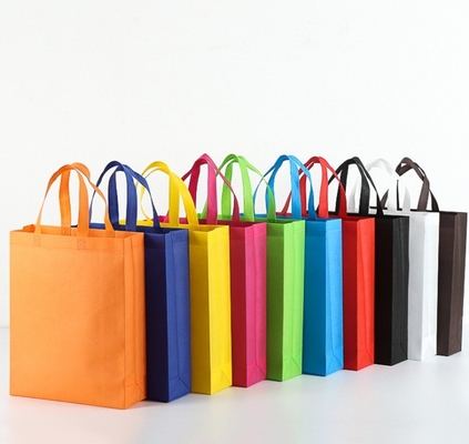 Bolsas de compras no tejidas con estilo plegable y material no tejido