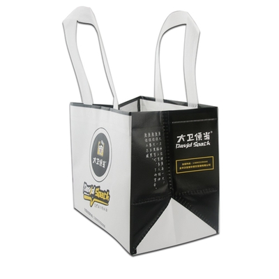 Bolsa de compras personalizada no tejida para productos domésticos