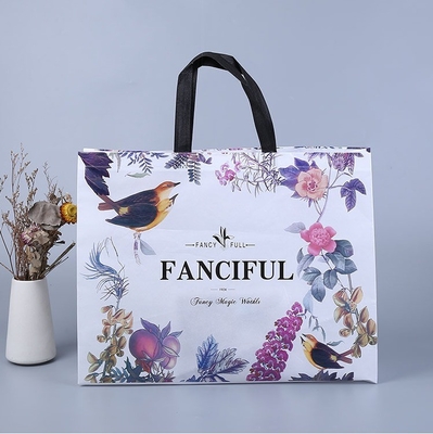 Bolso de compras plegable no tejido embalaje personalizado con portátil portátil de logotipo