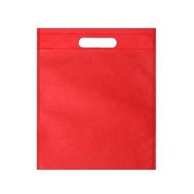 Bolsa de tejido no tejido de corte D reutilizable para hoyas personalizadas directamente de reciclable