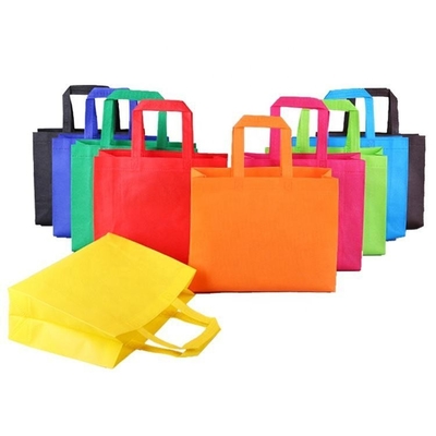Bolso de compra reutilizable de mano con logotipo personalizado