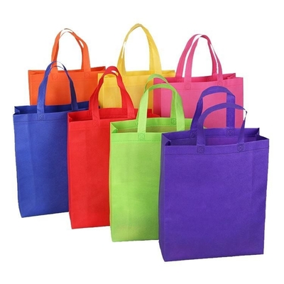 Bolso de compra reutilizable de mano con logotipo personalizado