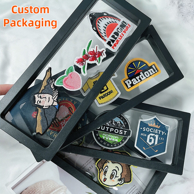 3D bordado personalizado de parches de hierro en parches para ropa en tela