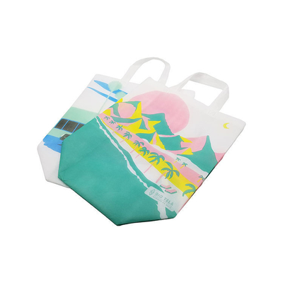 Bolso de compras no tejido Bolso de bolsa con material ecológico y color personalizado