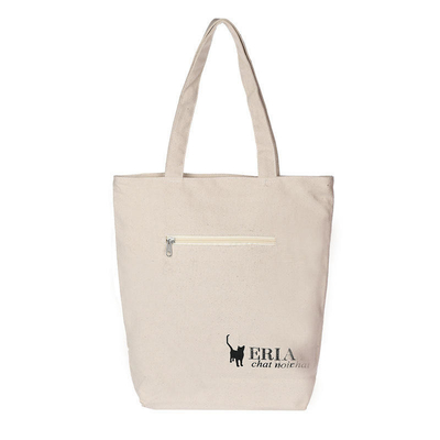Bolsas de compras de lienzo de color personalizadas Bolsas de toque de algodón 100% orgánico