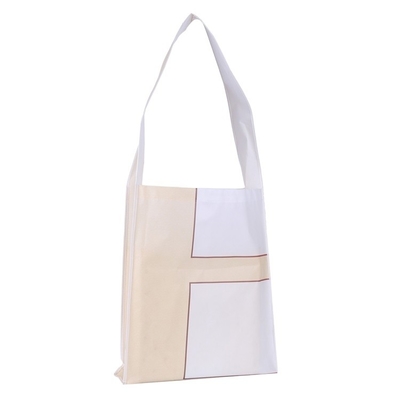 30*40*10cm Bolso de algodón orgánico con cuerda de tracción