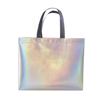 Bolsas de compras no tejidas Logotipo personalizado para ropa reciclada reutilizable