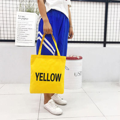 Eco Amigable Reutilizable Mujeres de lienzo Bolsa de algodón Impreso a medida Tote orgánico para comestibles