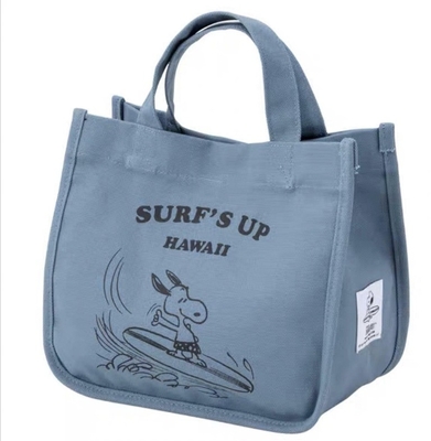 Bolsa de bolsillo de lienzo de diseño industrial moderno para tiendas de comestibles y negocios