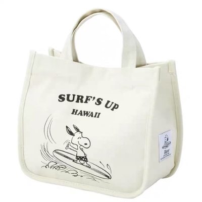 Bolsa de bolsillo de lienzo de diseño industrial moderno para tiendas de comestibles y negocios