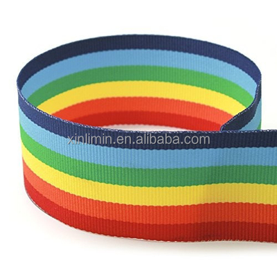 Moda y utilidad de la cinta de satén Grosgrain Moire impresa para la marca personalizada