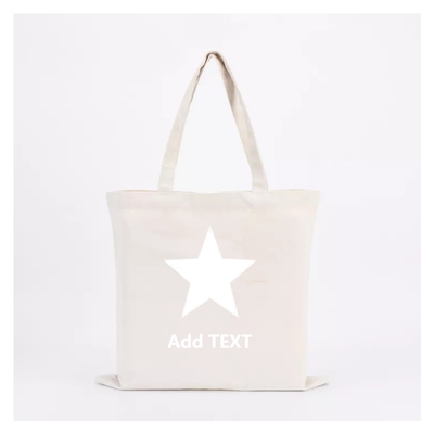 Tiendas de comestibles Logotipo personalizado Impreso reciclable Plano de algodón orgánico lienzo Tote Bolsas de compras con cremallera