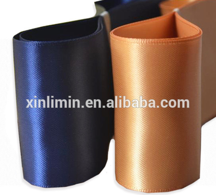 Cinturón de material reciclable de poliéster ecológico Cinturón de satén para textiles para el hogar 3mm-100mm
