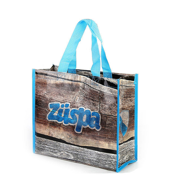Acceptable OEM/ODM Impresión personalizada de comestibles reutilizables bolsas de bolsas laminadas no tejidas de PP