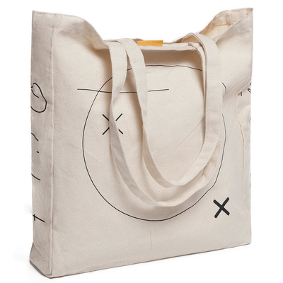 Comprar bolsas de algodón reutilizables con diseño de lienzo en blanco personalizado