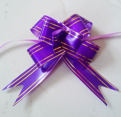 Envases de regalo de Navidad con cinta de cuerda de corte de PP en varios tamaños