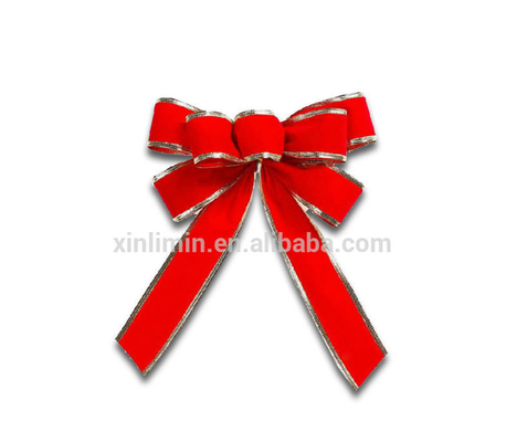 Envases de regalo de Navidad con cinta de cuerda de corte de PP en varios tamaños