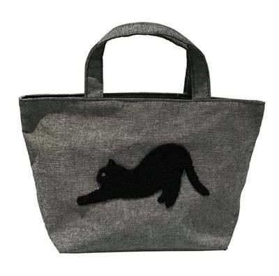 Logotipo personalizado Amor Animal 3D Toallas bordadas Bolsa de algodón para la conveniencia de las compras