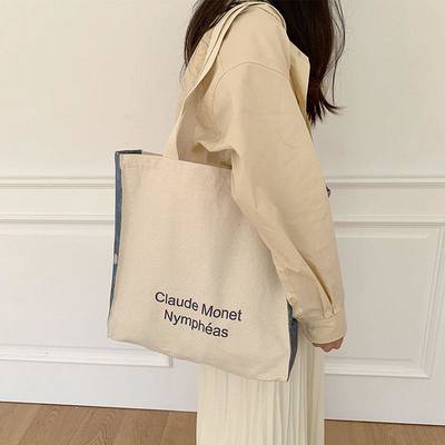 OEM/ODM Acceptado Bolsas de arte para recuerdos turísticos British Museum Patrón de impresión en lienzo