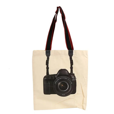 Bolsa de bolsillo de compra de cámara de impresión de pantalla personalizable para duradera y personalizada