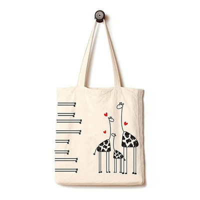 Logotipo personalizado Bolsas de algodón no tejido recicladas ecológicas