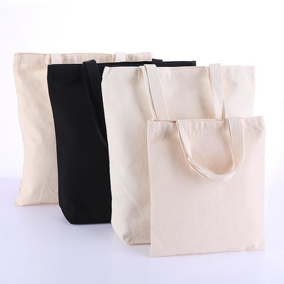 Promoción Logotipo personalizado Bolsas de algodón impresas en color personalizado y logotipo personalizado