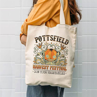 Logotipo personalizado Bolso de bolso de algodón orgánico grande de lienzo de comestibles para OEM / ODM
