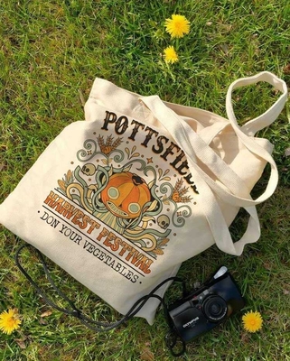 Logotipo personalizado Bolso de bolso de algodón orgánico grande de lienzo de comestibles para OEM / ODM