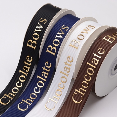 Cinturón de grano grueso de seda negra impresa en papel de oro 3D ecológico personalizado con logotipo grabado