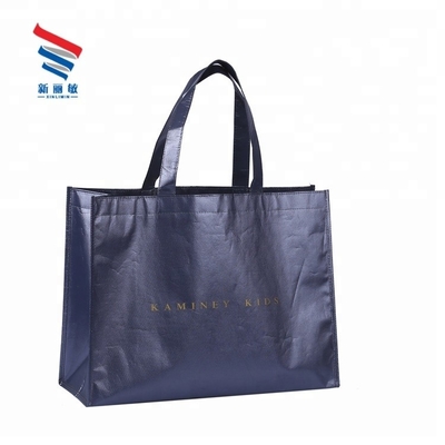 Bolso de tejido no tejido con esquina redonda e impresión de logotipo personalizado