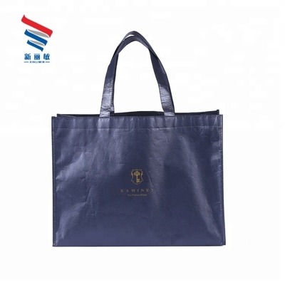 Bolso de tejido no tejido con esquina redonda e impresión de logotipo personalizado