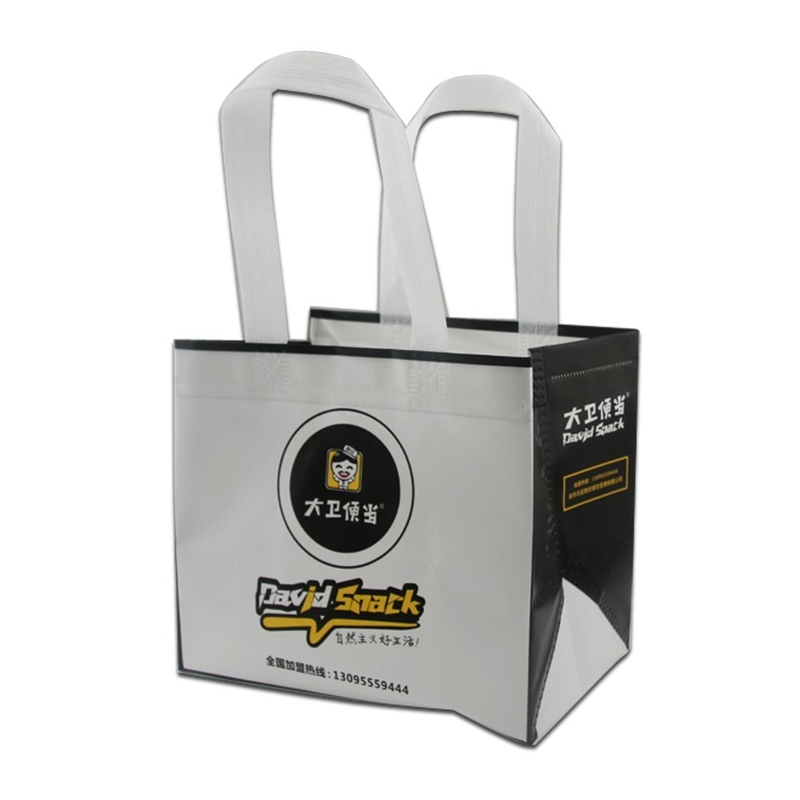 Bolsa de compras personalizada no tejida para productos domésticos