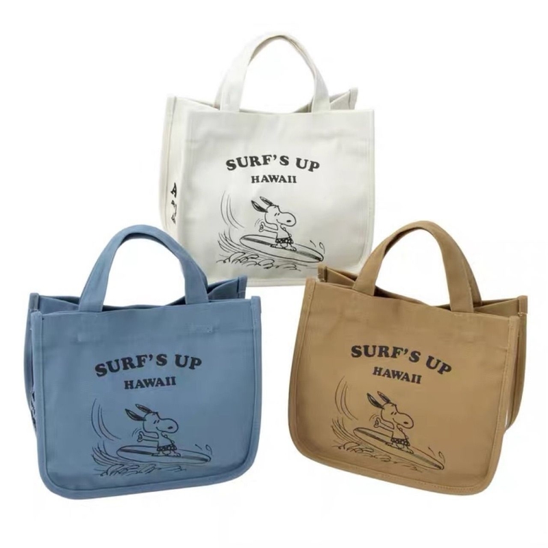 Bolsa de bolsillo de lienzo de diseño industrial moderno para tiendas de comestibles y negocios
