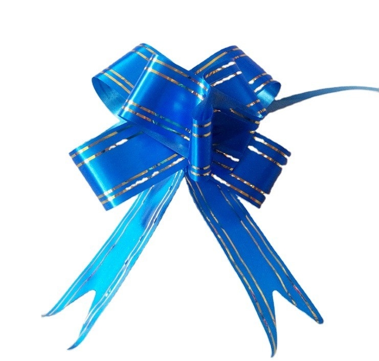 Envases de regalo de Navidad con cinta de cuerda de corte de PP en varios tamaños