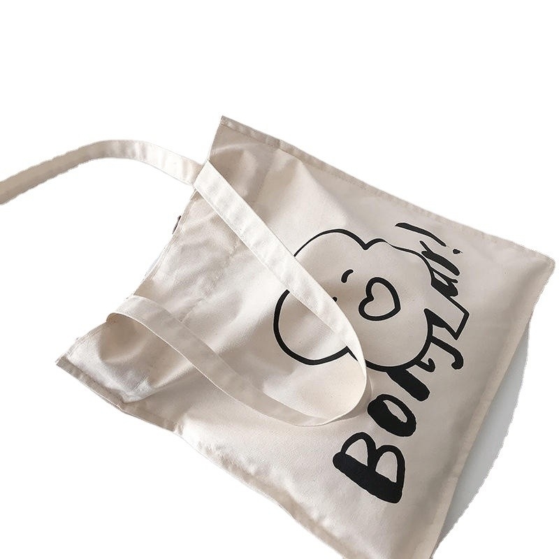 Bolsas de ropa de lona de color personalizado para compras ecológicas