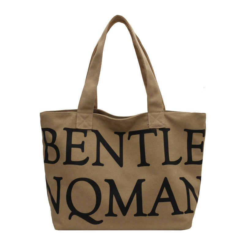 Bolso de toque de las axilas femeninas transfronterizo con letra explosiva y gran capacidad